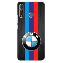 Чехол для Техно Камон 12 Ейр - с принтом БМВ (AlphaPrint) (Лого BMW)