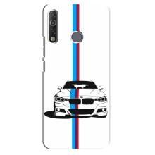 Чехол для Техно Камон 12 Ейр - с принтом БМВ (AlphaPrint) (Машина БМВ)