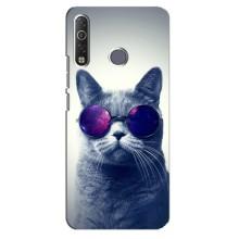 Чохол з принтом для TECNO Camon 12 Air CC6 (AlphaPrint) Модні коти (Стильний кіт)