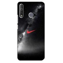 Чехол для TECNO Camon 12 Air CC6 - с принтом Найк (AlphaPrint) (Найк красный)