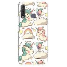 Чехол для Техно Камон 12 Ейр - (Единорожки - Новинки) (AlphaPrint) (Единорожки)