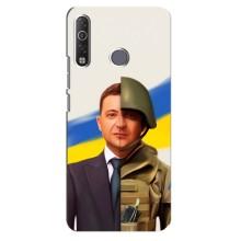Чохол для TECNO Camon 12 Air CC6 (AlphaPrint - с принтом Зеленського)