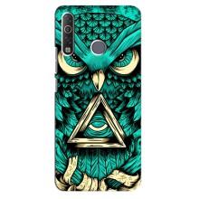 Чехол с птицами на TECNO Camon 12 Air CC6 (VPrint) (Сова с глазом)