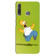 Чехол с Симпсонами для TECNO Camon 12 Air CC6 (VPrint) (Гомер Симпсон)