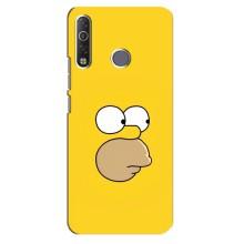 Чехол с Симпсонами для TECNO Camon 12 Air CC6 (VPrint) (Гомер)
