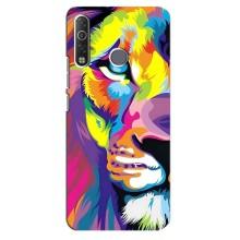 Чехол со Львом для TECNO Camon 12 Air CC6 (VPrint) (Яркий Лев)