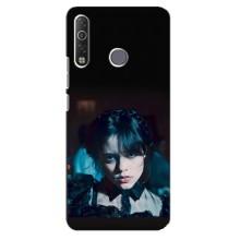 Чехлы Венсдей на TECNO Camon 12 Air CC6 Уэнсдей (AlphaPrint) (взгляд Уэнздей)