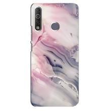 Мраморный чехол на TECNO Camon 12 Air CC6 (VPrint) (Пурпурный Мрамор)