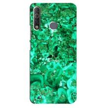 Мраморный чехол на TECNO Camon 12 Air CC6 (VPrint) (Салатный Мрамор)