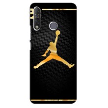 Силиконовый Чехол Nike Air Jordan на Техно Камон 12 Ейр – Джордан 23