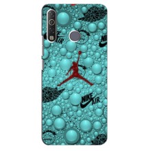 Силиконовый Чехол Nike Air Jordan на Техно Камон 12 Ейр (Джордан Найк)