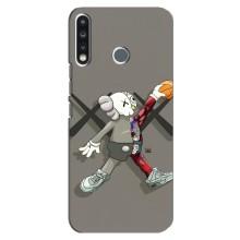 Чохли для TECNO Camon 12 CC7 - Bearbrick Louis Vuitton (PREMIUMPrint) (Беарбрік Джордан)