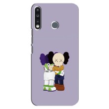 Чехлы для TECNO Camon 12 CC7 - Bearbrick Louis Vuitton (PREMIUMPrint) (Дружба Беарбрик)