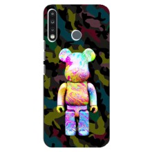 Чехлы для TECNO Camon 12 CC7 - Bearbrick Louis Vuitton (PREMIUMPrint) (Яркий Bearbrick)