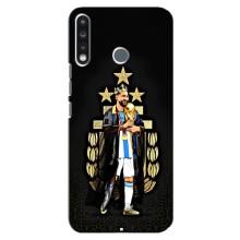 Чехлы для TECNO Camon 12 CC7 (Leo чемпион) (AlphaPrint) (Месси Король)