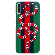 Чехлы ГУЧЧИ для Техно Камон 12 СС7 (AlphaPrint) (Gucci змия)