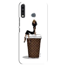 Чохли Луі Вітон для TECNO Camon 12 CC7 (AlphaPrint - LOUIS VUITTON) (кава LOUIS VUITTON)