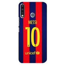 Чохли Мессі для TECNO Camon 12 CC7 (AlphaPrint) (Messi Barca 10)