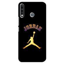 Чохли для TECNO Camon 12 CC7 - з картинкою JORDAN (AlphaPrint) – Jordan Gold