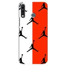 Чохли для TECNO Camon 12 CC7 - з картинкою JORDAN (AlphaPrint) – Лого Джордан