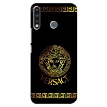 Чехлы VERSACE для Техно Камон 12 СС7 (PREMIUMPrint) (Logo Versace)