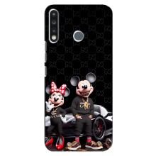 Чехол Disney Mouse TECNO Camon 12 CC7 (PREMIUMPrint) (Семья Маусов)