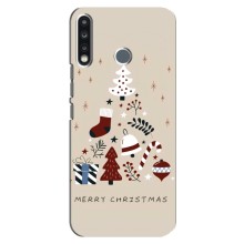 Різдвяні Чохли для TECNO Camon 12 CC7 (VPrint) (Merry Christmas)