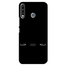 Силіконовий бампер з картинкою машини на TECNO Camon 12 CC7 (Сілует Audi)