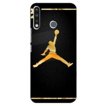 Силиконовый Чехол Nike Air Jordan на Техно Камон 12 (Джордан 23)
