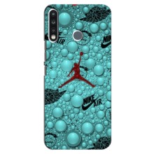 Силиконовый Чехол Nike Air Jordan на Техно Камон 12 (Джордан Найк)