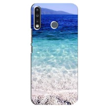 Силиконовый чехол с КАРТИНКАМИ лето для TECNO Camon 12 CC7 (AlphaPrint) (Море)
