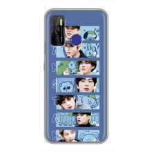 Чехлы BTS для TECNO Camon 15 Air (AlphaPrint)