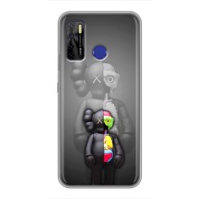 Чехлы для TECNO Camon 15 Air - Bearbrick Louis Vuitton (PREMIUMPrint) (Тело Bearbrick)