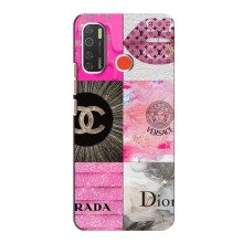 Чохол (Dior, Prada, YSL, Chanel) для TECNO Camon 15 Air – Модніца