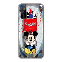 Чехол Disney Mouse TECNO Camon 15 Air (PREMIUMPrint) (Американский Маус)