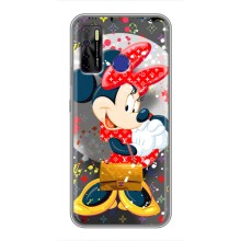 Чехол Disney Mouse TECNO Camon 15 Air (PREMIUMPrint) (Minni с бантиком)