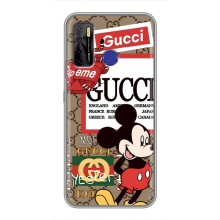 Чехол Disney Mouse TECNO Camon 15 Air (PREMIUMPrint) (Стильный Микки)