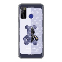 Крутые Чехлы Луи Виттон для TECNO Camon 15 Air (AlphaPrint) (Медвежонок LV)