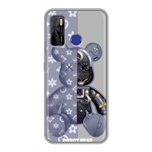 Силиконовый чехол для TECNO Camon 15 Air – Медведь Louis Vuitton