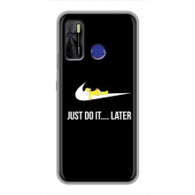 Силиконовый Чехол на TECNO Camon 15 Air с картинкой Nike (Later)