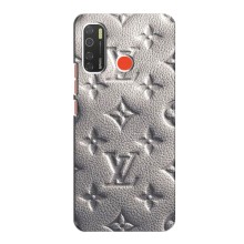 Текстурный Чехол Louis Vuitton для Техно Камон 15 Ейр (Бежевый ЛВ)