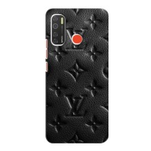 Текстурный Чехол Louis Vuitton для Техно Камон 15 Ейр (Черный ЛВ)