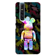 Чехлы для TECNO Camon 15 Pro - Bearbrick Louis Vuitton (PREMIUMPrint) (Яркий Bearbrick)