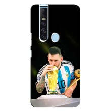 Чохли для TECNO Camon 15 Pro (Leo чемпіон) (AlphaPrint) (Кубок Мессі)