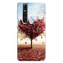 Чехлы для любимой на Техно Камон 15 Про (VPrint) (Дерево сердце)
