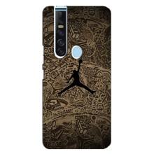 Чехлы для TECNO Camon 15 Pro - с картинкой JORDAN (AlphaPrint) (Logo Jordan)