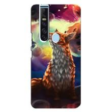 Чехлы с картинкой Лисички для TECNO Camon 15 Pro (VPrint) (Лисица в космосе)