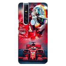 Чехлы с Машинами на Техно Камон 15 Про (VPrint) (Гонщик)