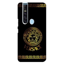 Чехлы VERSACE для Техно Камон 15 Про (PREMIUMPrint) (Logo Versace)