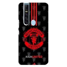Чехол Манчестер Юнайтед для Техно Камон 15 Про (AlphaPrint) (лого МЮ)